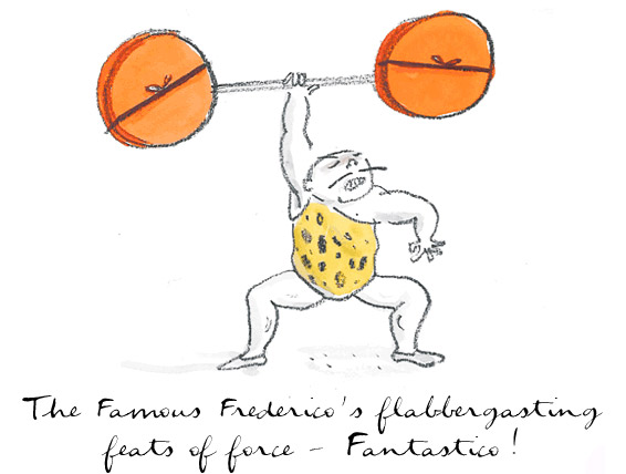 The Famous Federico’s flabbergasting feats of force - Fantastico!