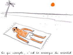 Ce qui compte, c’est la marque du maillot